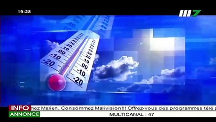 LA MÉTÉO DU 26 AVRIL 2021