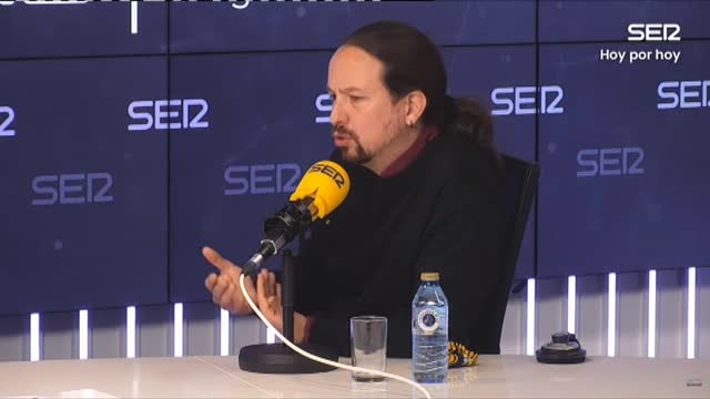 Iglesias: El fascismo forma parte del proyecto de Isabel Díaz Ayuso