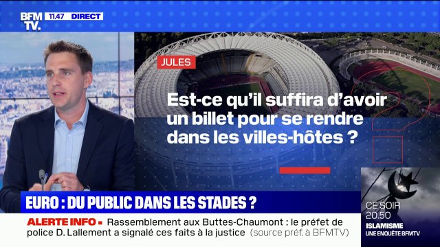 Euro de football 2021: Y aura-t-il du public dans les stades ? BFMTV répond à vos questions