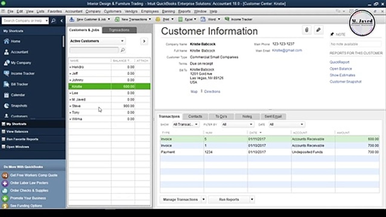 QuickBooks Desktop | Receiving Under and Over Payments