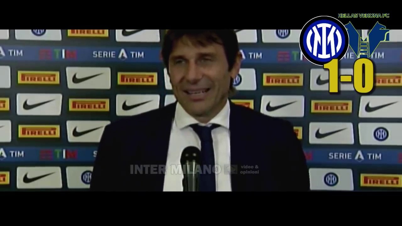 INTER-VERONA 1-0 * ANTONIO CONTE IN CONFERENZA POST-MATCH