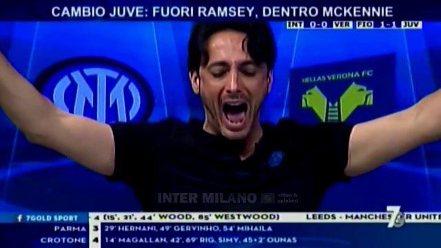 INTER-VERONA 1-0 * FILIPPO TRAM0NTANA: SIAMO A TERRA, SIAMO STANCHI, MA LA PORTIAMO A CASA. DAI!!!