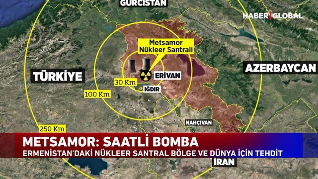 Her an patlayabilir! Sınırımızdaki nükleer tehlike: Ermenistan'daki Metsamor Nükleer Santrali