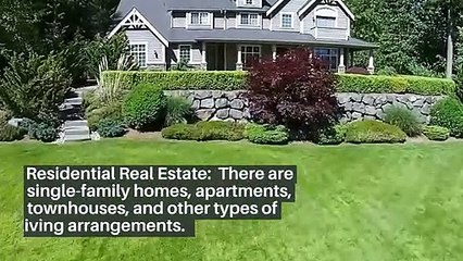 Types of Real Estate Business