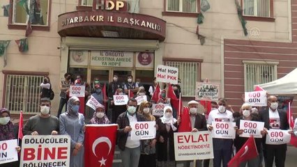 Diyarbakır anneleri evlat nöbetinde 600 günü geride bıraktı