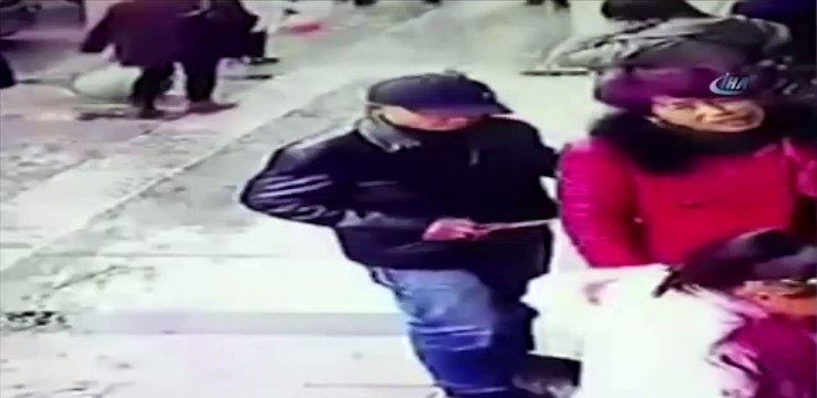 Hırsız bakın cep telefonunu nasıl çaldı...