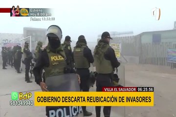 Lomo de Corvina: instalan mesa de negociación tras 15 días de invasión