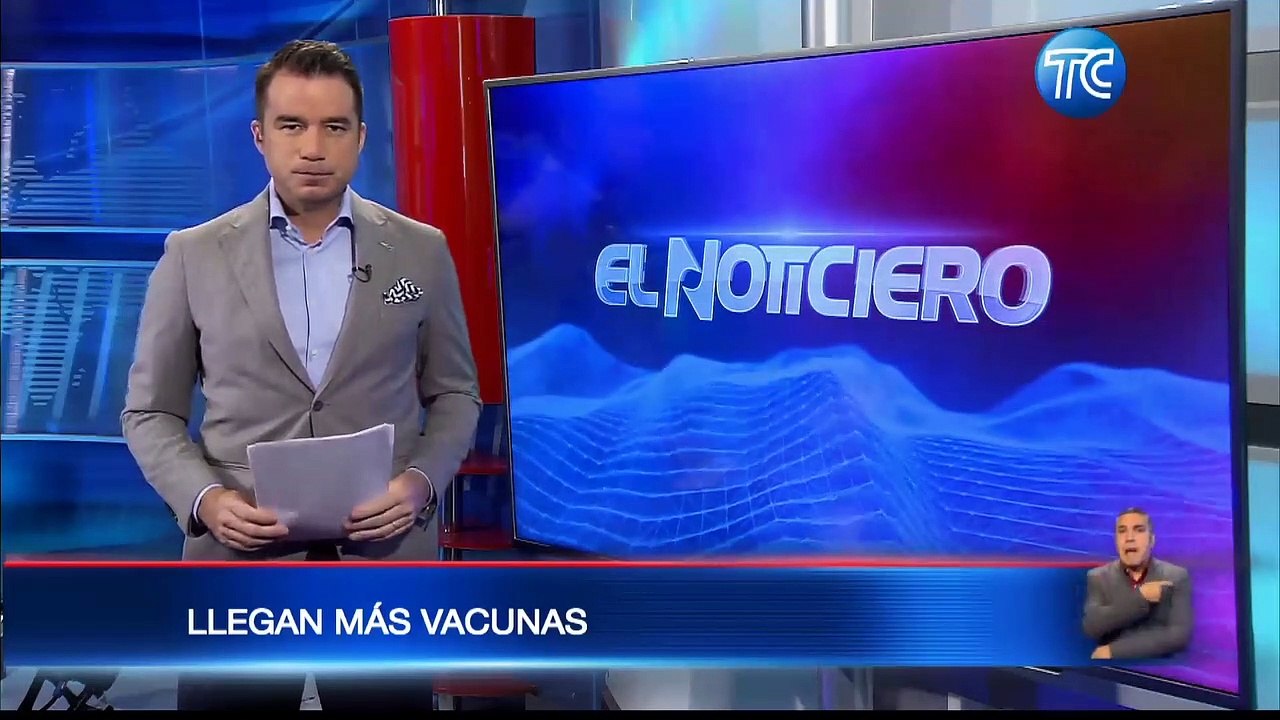Proceso de vacunación continuó en Ecuador pese a confinamiento