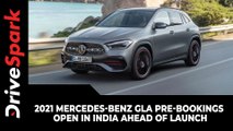 2021 Mercedes-Benz GLA Pre-Bookings Open In India Ahead Of Launch