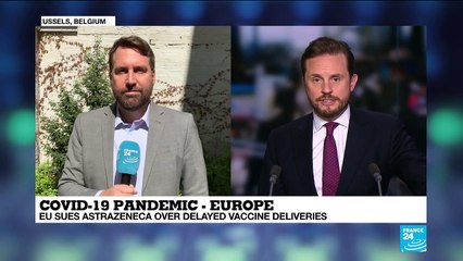 EU sues AstraZeneca over delayed deliveries of Covid-19 vaccine