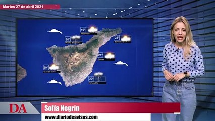 La previsión del tiempo en Canarias para este martes 27 de abril de 2021