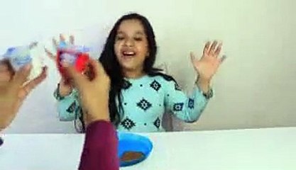تجربة دانيت مع شفا ___ color pudding Shfa Mukbang