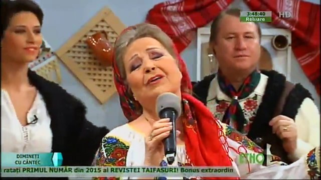 Mioara Velicu - Cat necaz am strans pe lume (Dimineti cu cantec - ETNO TV - 12.01.2015)