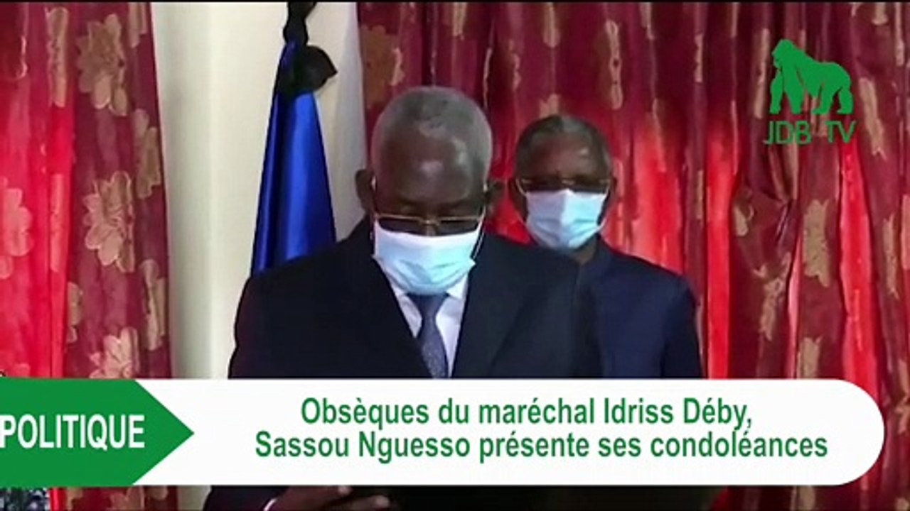 SASSOU NGUESSO aux obsèques d'IDRISS DEBY au Tchad
