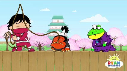 Ryan Ninja Kids Spy Mission |  Cartoon Animation For Children With Ryan Toysreview