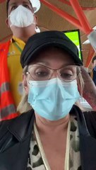 Ainhoa Arteta termina en silla de ruedas y preocupa a sus fans