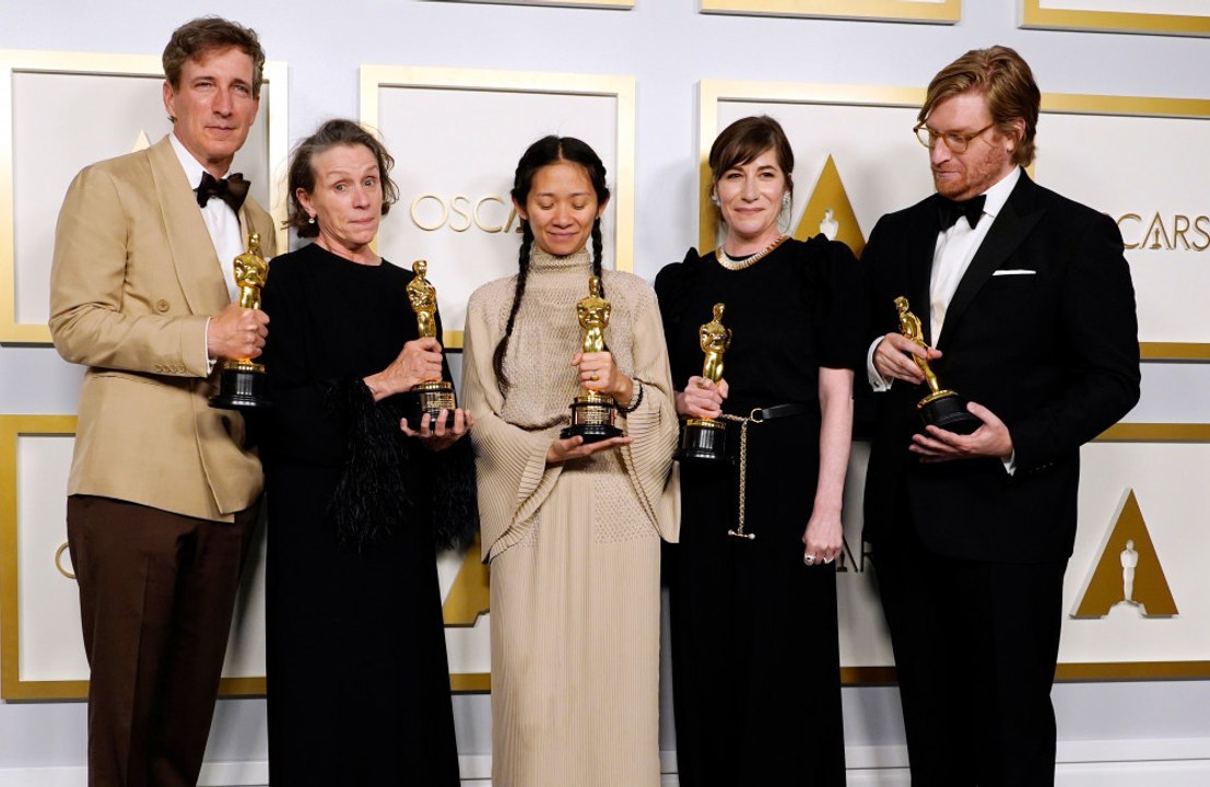 Oscarverleihung 2021: 'nomadland' räumte am sonntag (25. april) drei goldjungen ab!