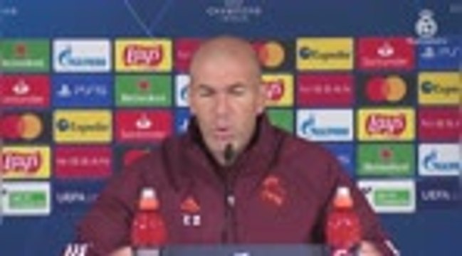 Demies - Zidane : Ce qui nous importe c'est de faire notre travail sur le terrain