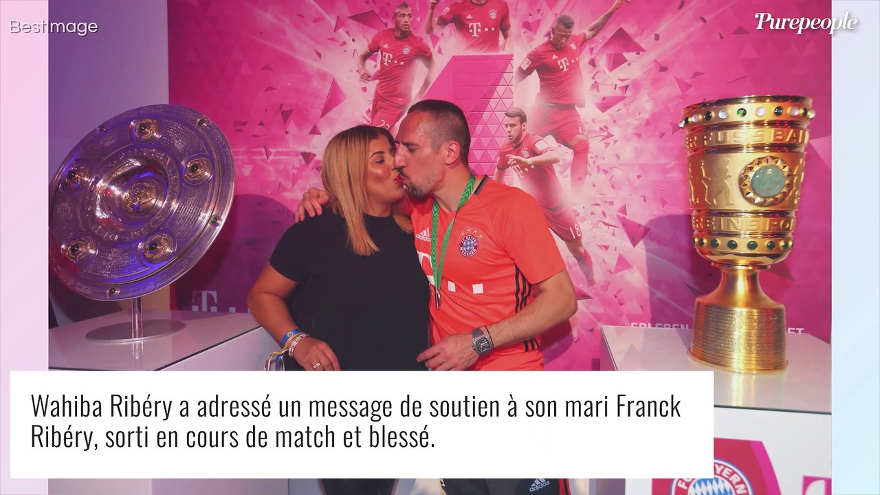 Franck Ribéry : Blessé, le footballeur reçoit le soutien de sa femme Wahiba