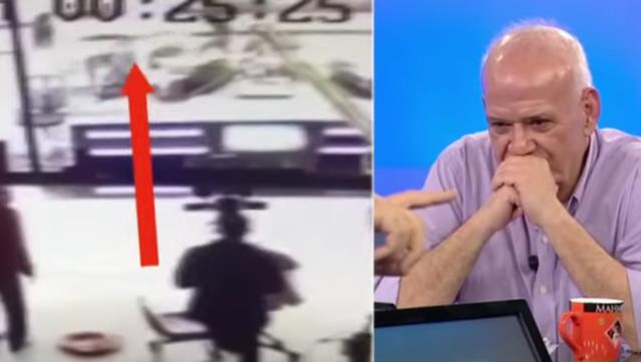 Ahmet Çakar ölümden döndü! Stüdyoya motosikletle giren Çakar, hızını alamayıp duvara çarptı