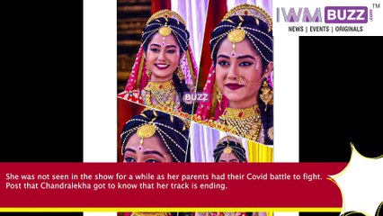 Radhakrishn actor Chandralekha Mukherjee bids an emotional farewell to the show