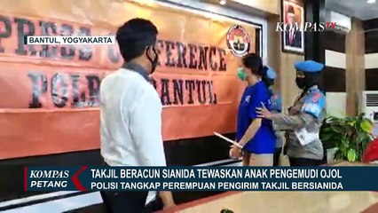 Takjil Beracun Sianida Salah Sasaran, Anak Driver Ojek Online Jadi Korban