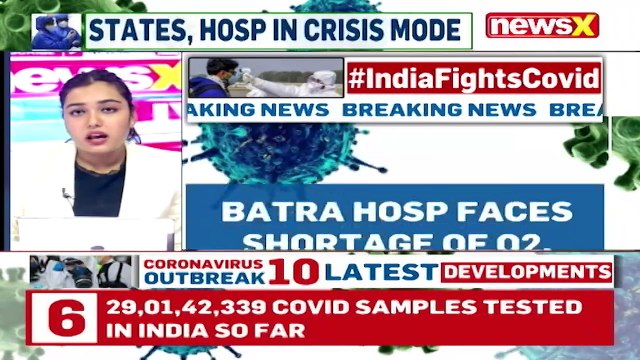 Delhi’s Batra Hospital Stops Admission Of New Patients Faces Oxygen Shortage NewsX