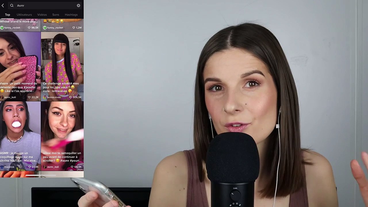Asmr ♡ Je Réagis À Des Tiktok Asmr