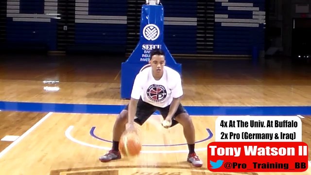 Improve Your Ball Handling | 4 Stationary Tennis Ball Drills | Pro Training Basketball
