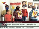 Monagas | Gobierno Bolivariano entrega 10 viviendas dignas en el municipio Maturín