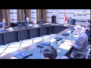 مجلس الوزراء يضع التعديلات النهائية على الخطة المالية و حسان دياب يتحدث عن الشغب