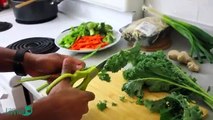 Stir-Fried Vegetable Spaghetti Recipe (Vegetarian / Vegan Recipe)