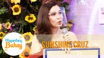 Sunshine says that she did not experience physical punishment as a child | Magandang Buhay