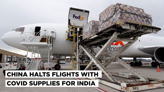 China Suspends Cargo Flights Bringing Key Medical Supplies to India Despite Its Diplomatic Promises
