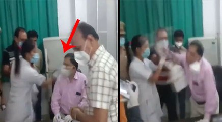 Rampur: नर्स ने चिकित्सक को जड़ा जोरदार तमाचा, फिर डॉक्टर ने भी नर्स को पीटा, वीडियो वायरल
