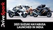2021 Suzuki Hayabusa Launched In India | Price, Specs, Performance, Electronics & Other Details