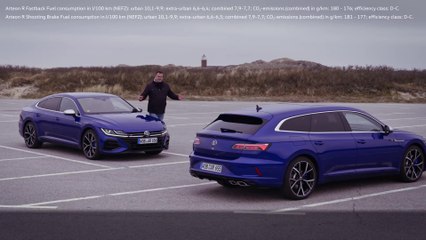 Volkswagen Grand Tourier meets R. - Arteon R and Arteon R Shooting Brake