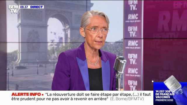 Élisabeth Borne: Tant qu'il y a des restrictions sanitaires, nous prenons en charge à 100% l'activité partielle