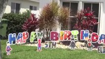 DHA DIŞ 'Öldürülen FBI ajanın oğluna devlet töreni gibi doğum günü kutlaması