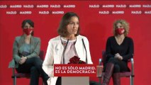 Reyes Maroto: “Contra el odio y el fascismo los socialistas decimos ¡basta!”