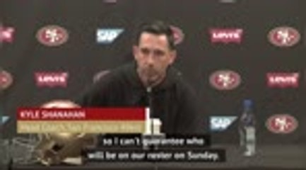 I can't guarantee anyone will be alive, let alone on my roster - Shanahan on Garoppolo's future