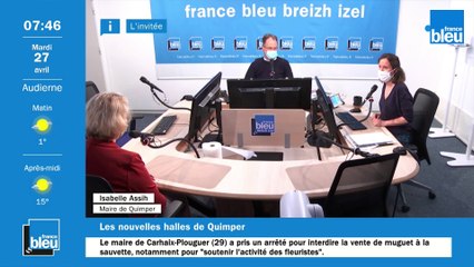 Isabelle_Assih et le déménagement des halles de Quimper