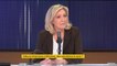 Tribune des militaires dans "Valeurs Actuelles", attaque à Rambouillet, vaccination... Le "8h30 franceinfo" de Marine Le Pen