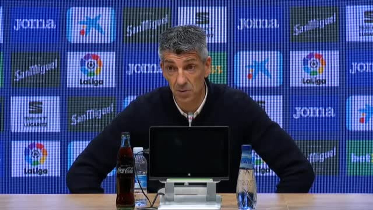 Mendilibar: "Nos vamos con mal cuerpo. La derrota es jodida en la situación en la que estamos"