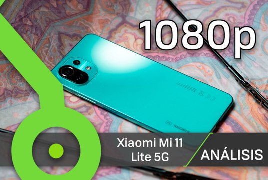 Xiaomi Mi 11 Lite 5G, prueba de vídeo (1080p)