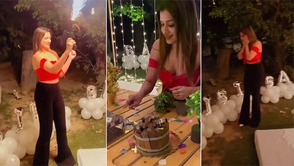 Bigg Boss Fame Shefali Bagga Celebrate The Success Of Her Song Bibi Bamb Returns