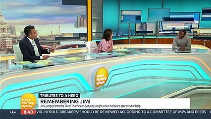 Friends and family pay tribute to ‘Jimi’ on Good Morning Britain – ‘he was adamant to save that woman’