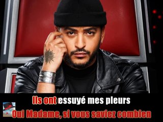 KARAOKE Slimane - Les amis