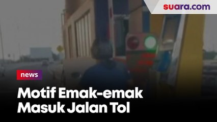 Polisi Ungkap Motif Emak-emak Pengemudi Sepeda Motor Masuk Jalan Tol