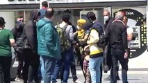 İstanbul'da turistler ile satıcılar arasında tekmeli yumruklu kavga